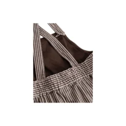 Sanne Skirt, dark brownie stripe