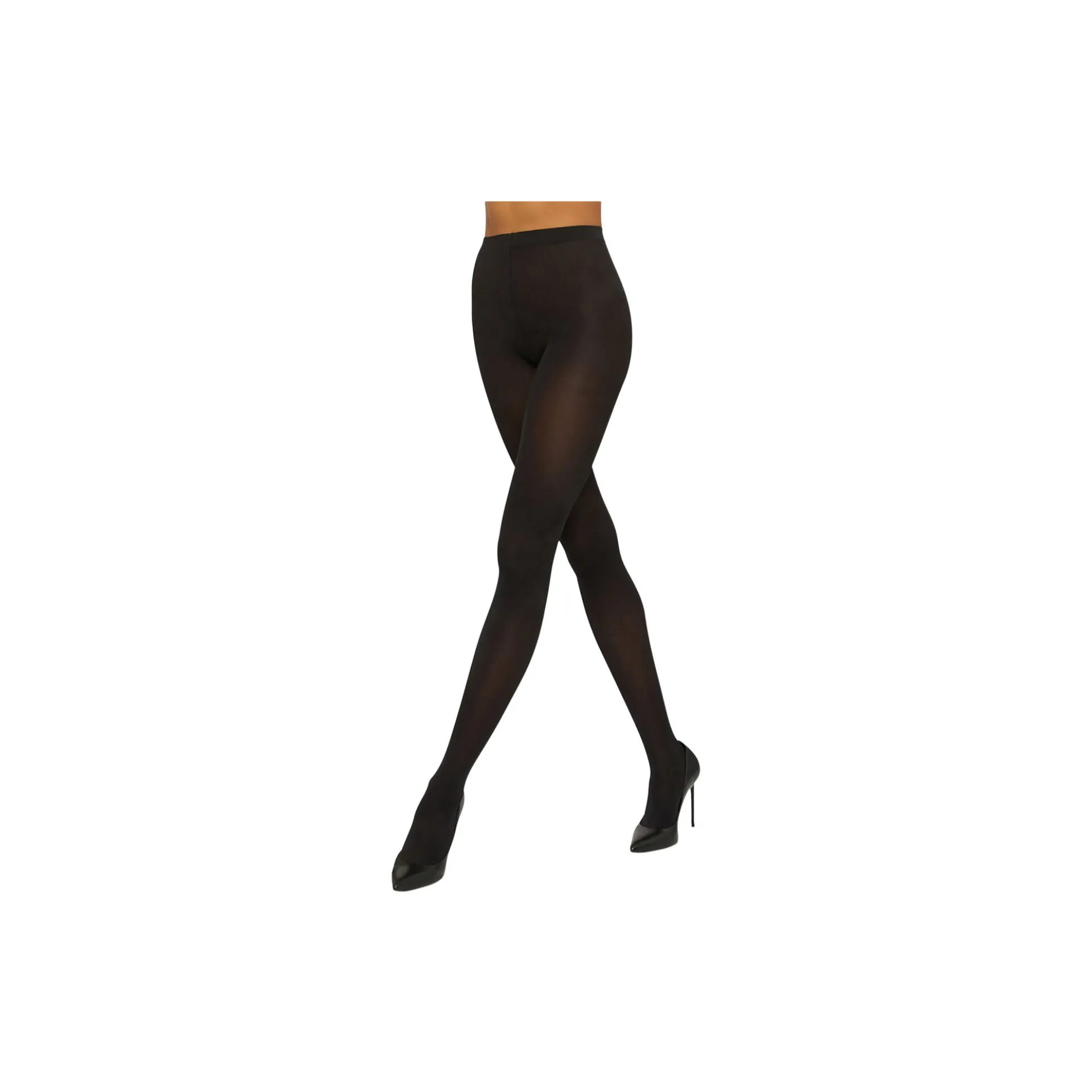 Satin Opaque 50 Tights, black