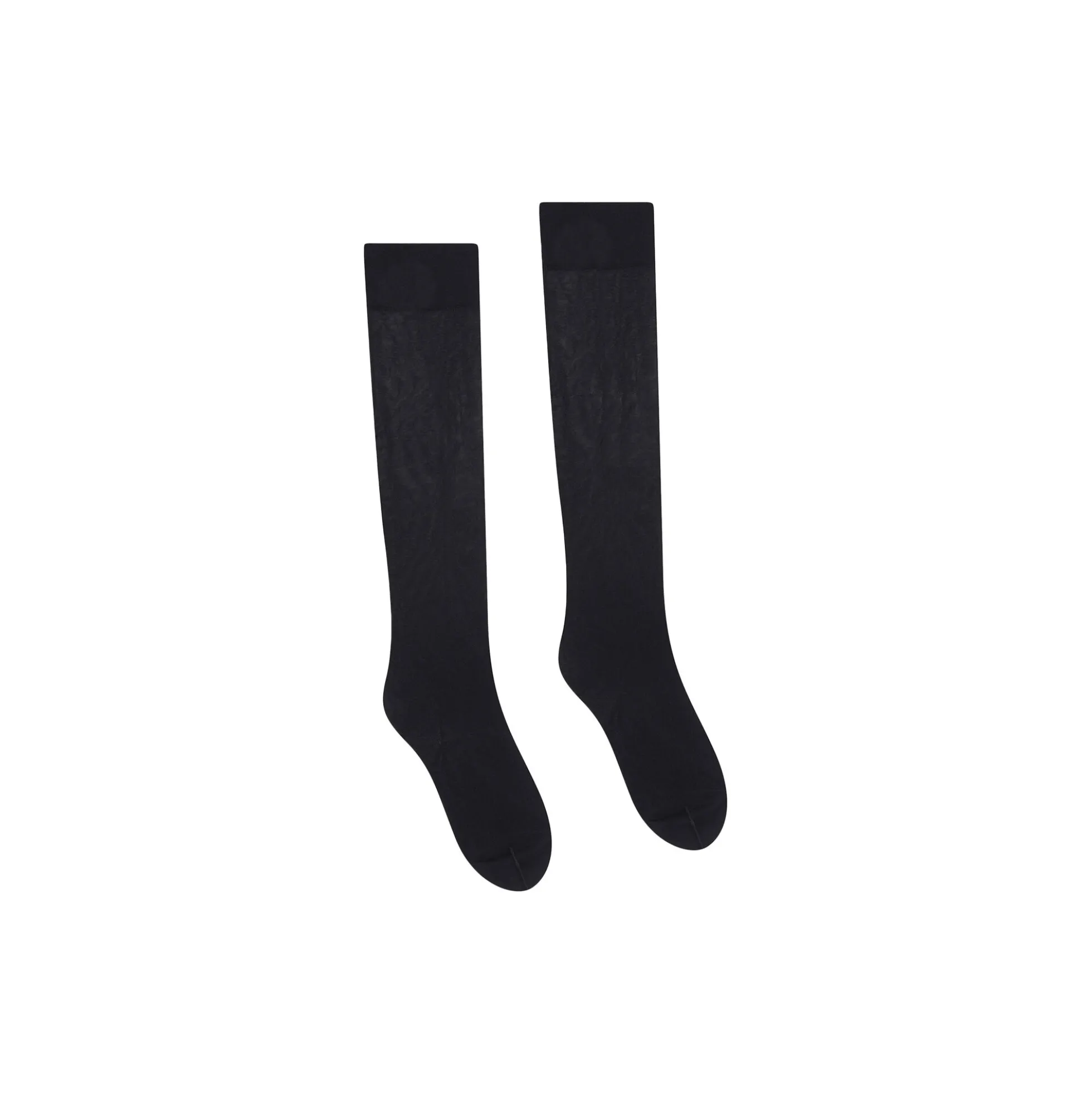 Satin Touch 20 Knee-Highs, black