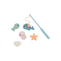 Sea Friends bade- og fiskelegetøj, colour mix