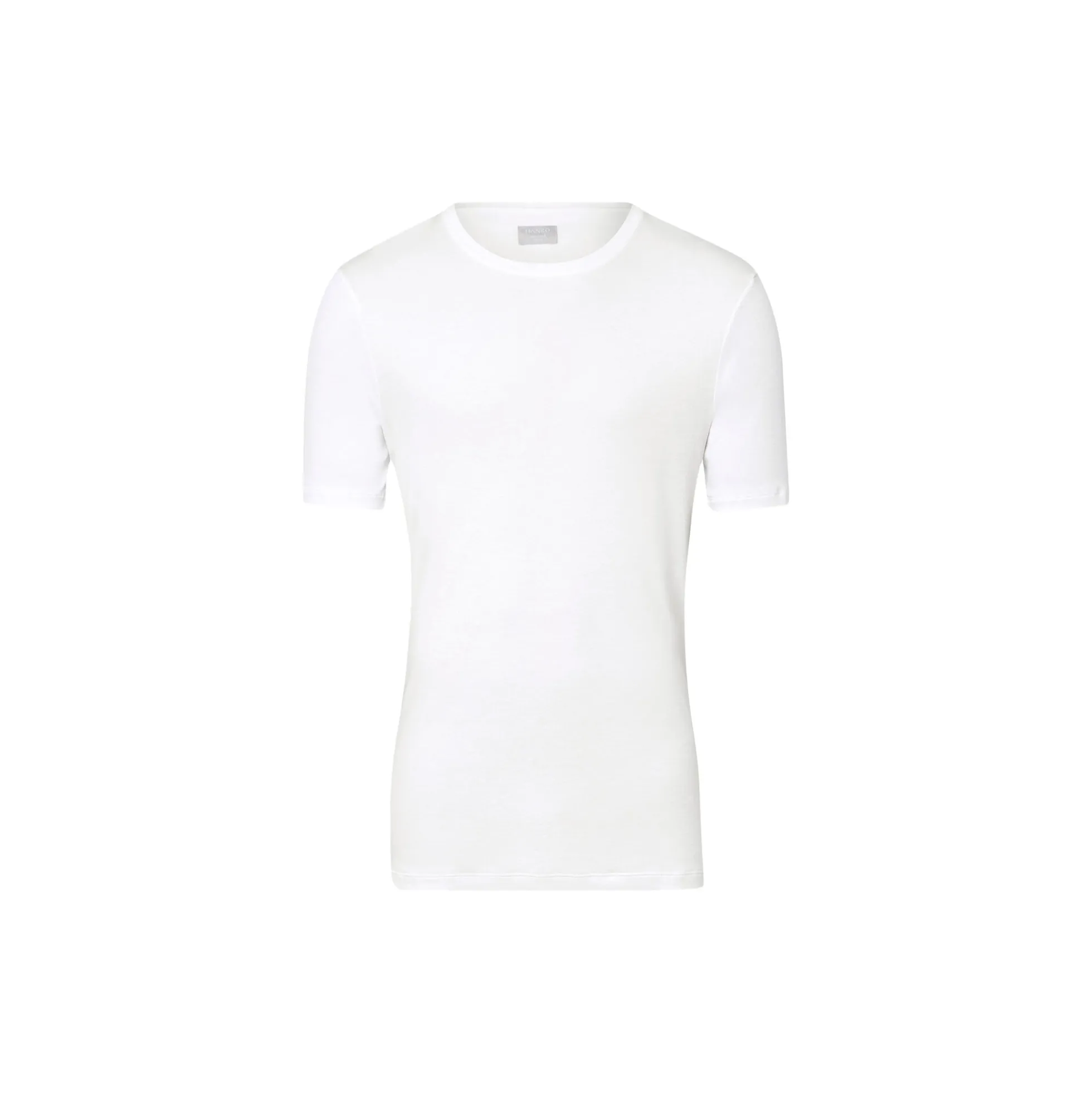 Sea Island Cotton SS Shirt, white