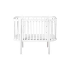 Sebra Bedside Crib, hvid