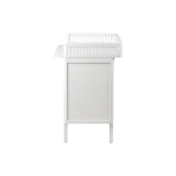 Sebra puslebordet med skuffer, classic white