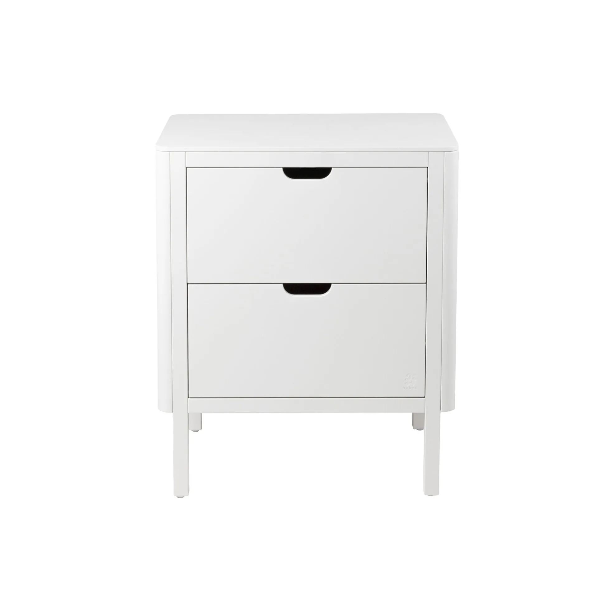 Sebra puslebordet med skuffer, classic white