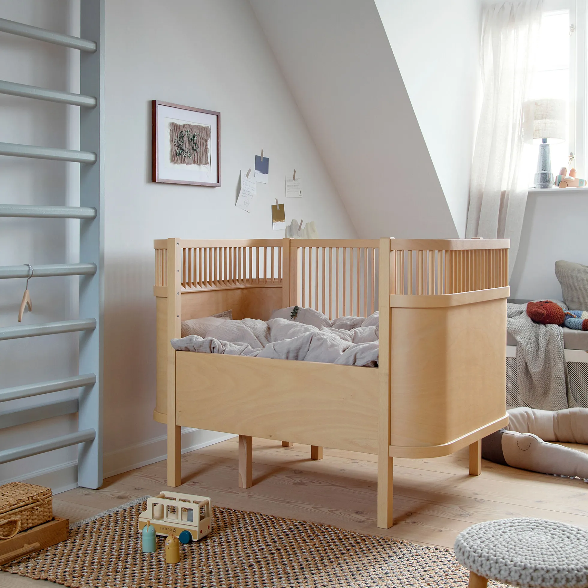 Sebra sengen Baby & Jr., wooden edition