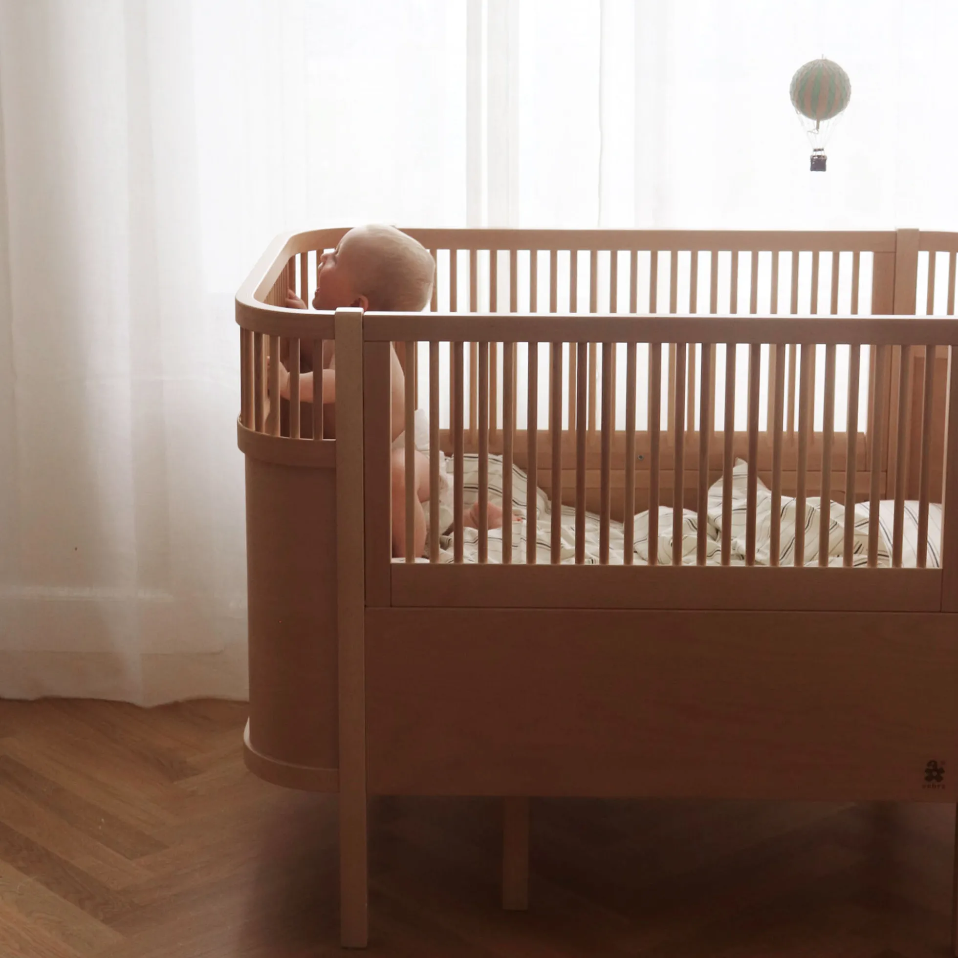Sebra sengen Baby & Jr., wooden edition