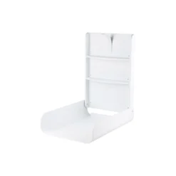 Sebra væghængt puslebord, classic white