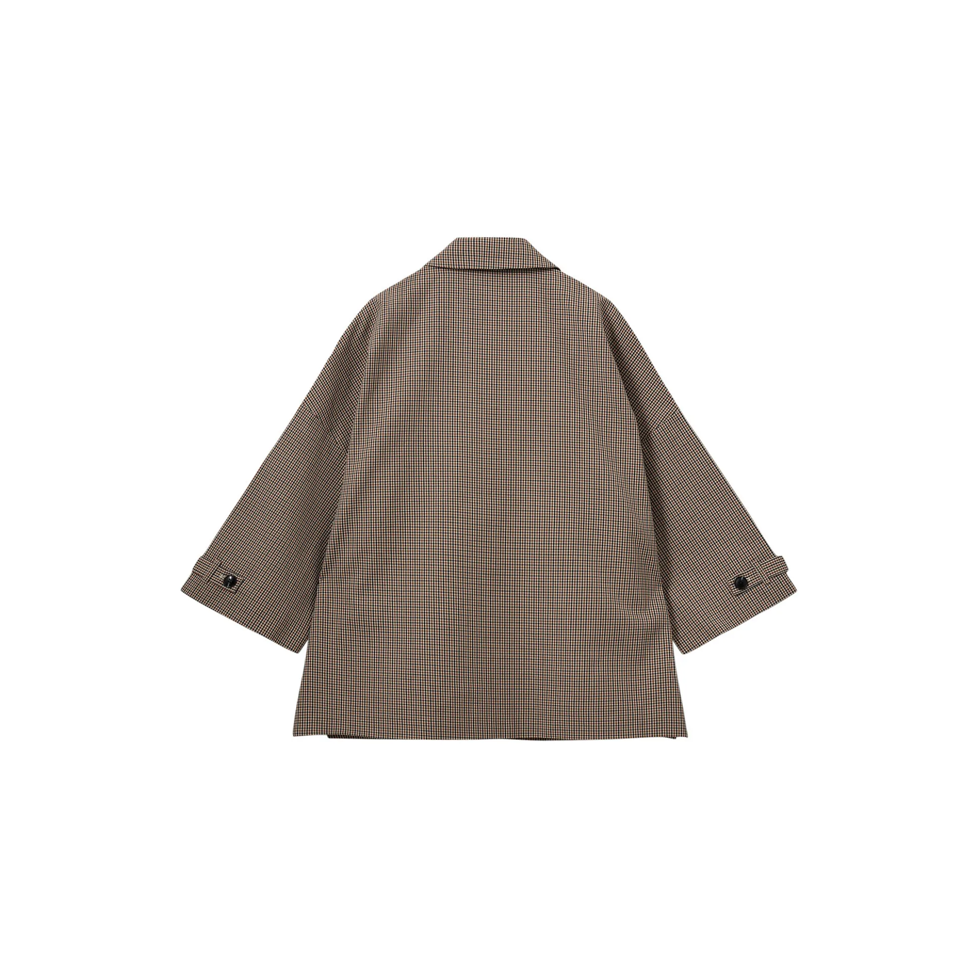 SelinaSW Oversize Check Jacket, check