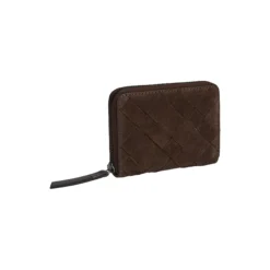 SelmaMBG Wallet Suede Wea., dark brown