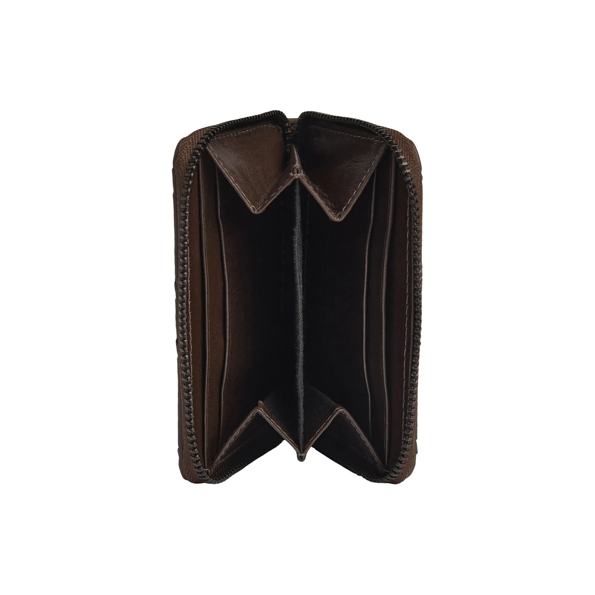 SelmaMBG Wallet Suede Wea., dark brown