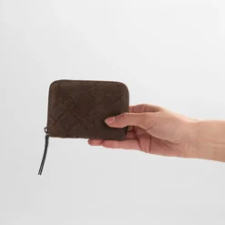 SelmaMBG Wallet Suede Wea., dark brown