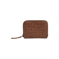 SelmaMBG Wallet Weave, cognac