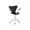 Serie 7™ 3217 fuldpolstret drejearmstol, Soft sort