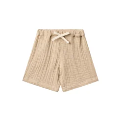 Set Shirt S/S & Shorts Svend, warm sand