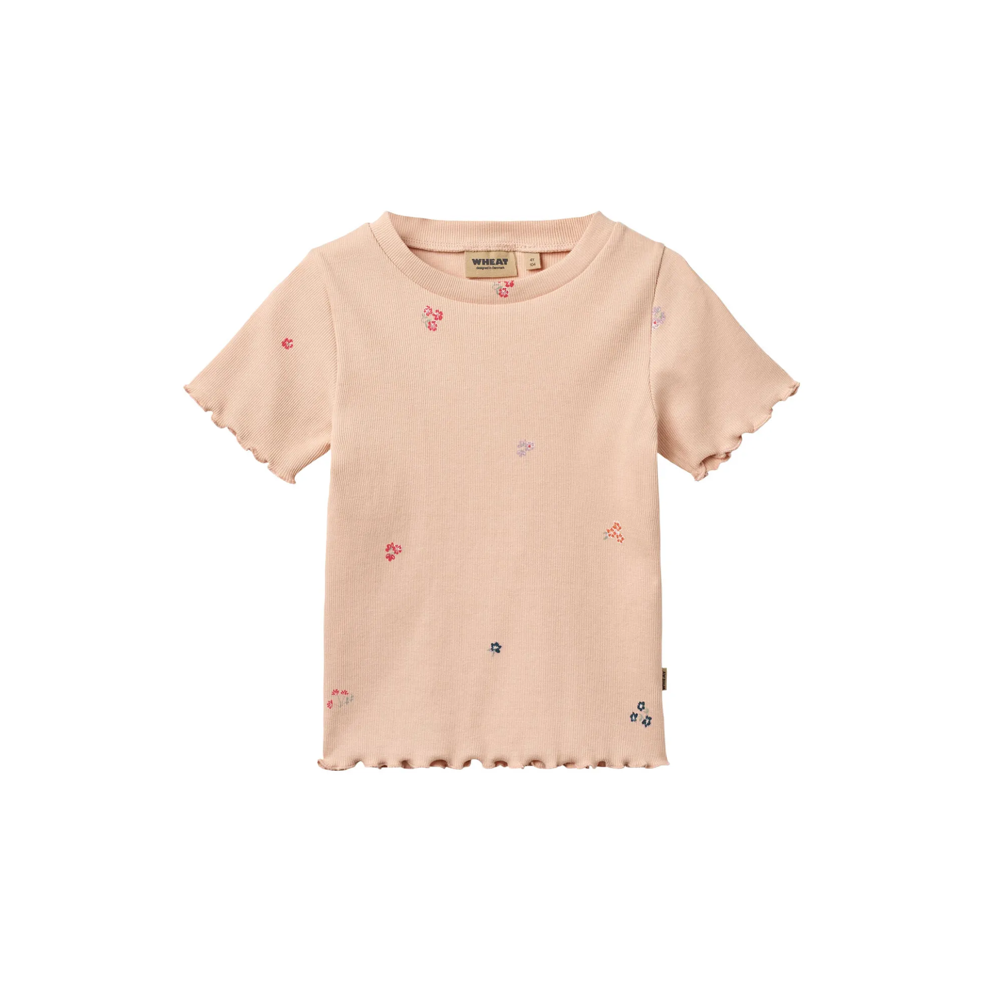 Set T-shirt S/S & Pants Alicia, rose flowers