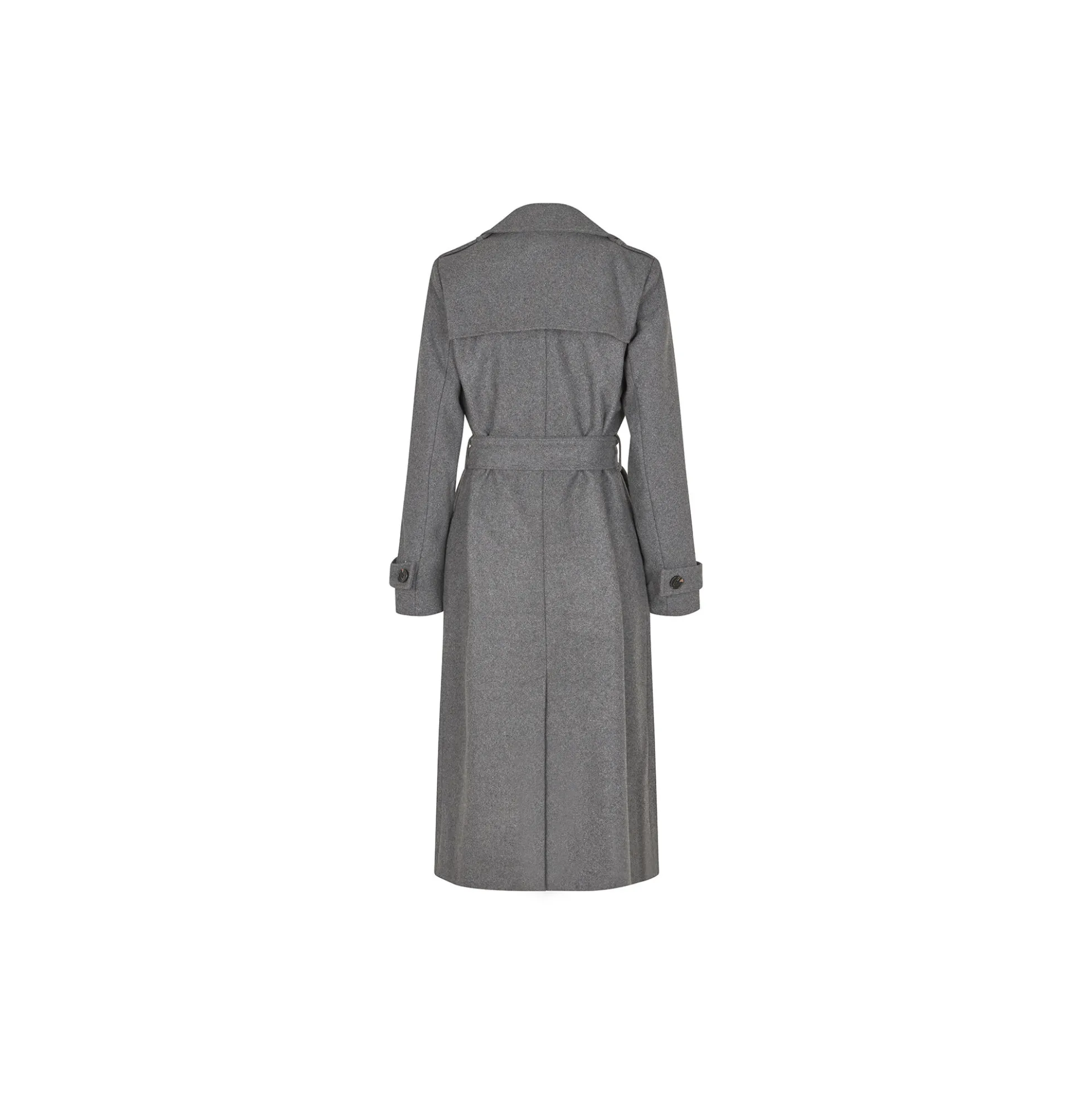 ShayMD Coat, dark grey melange