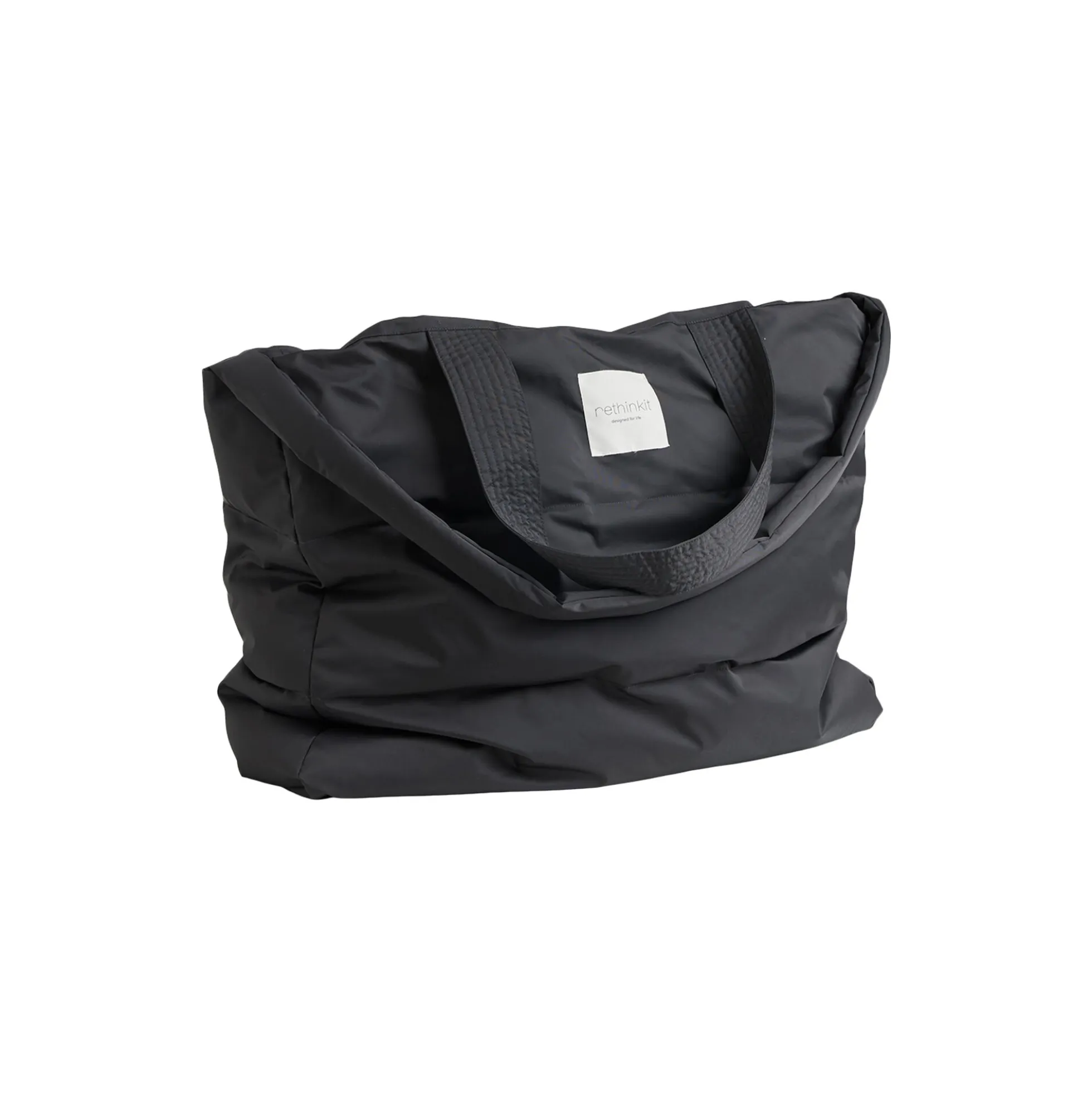 Shopper Tote Bag Shelter, almost black