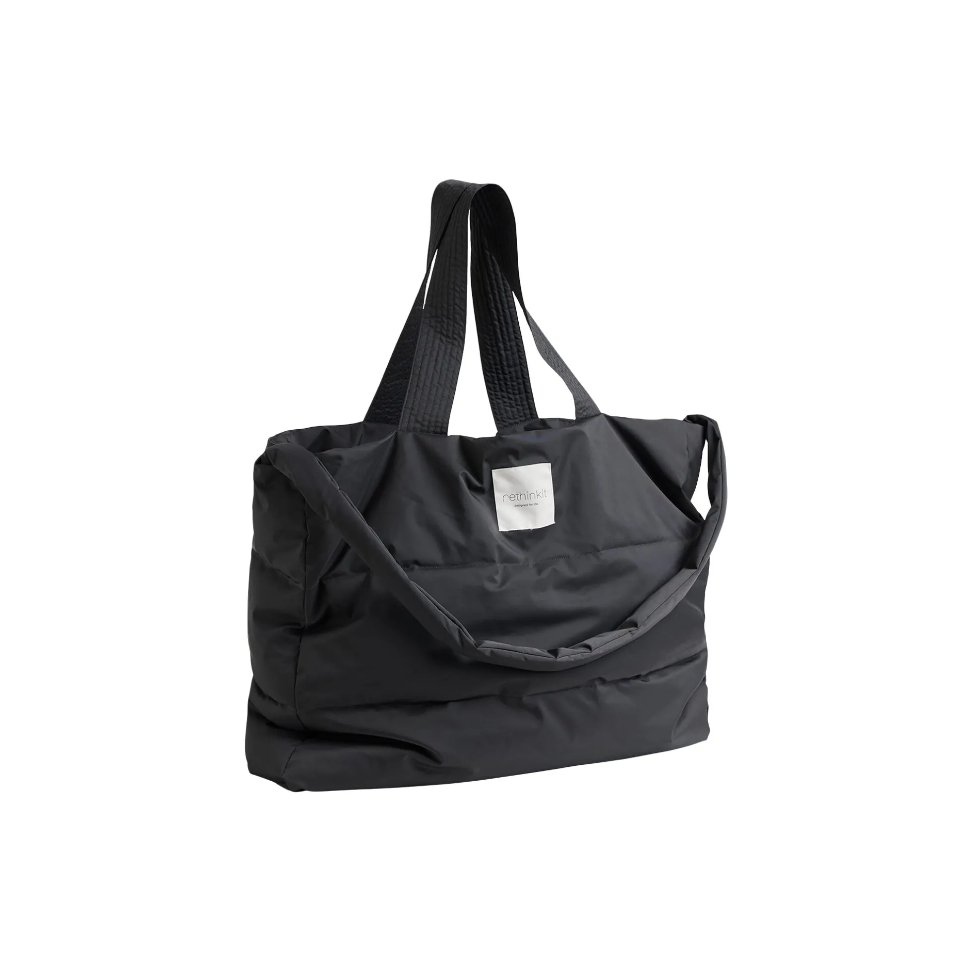 Shopper Tote Bag Shelter, almost black