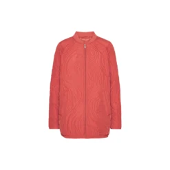 Short Quilt Jacket with Rib, baked apple