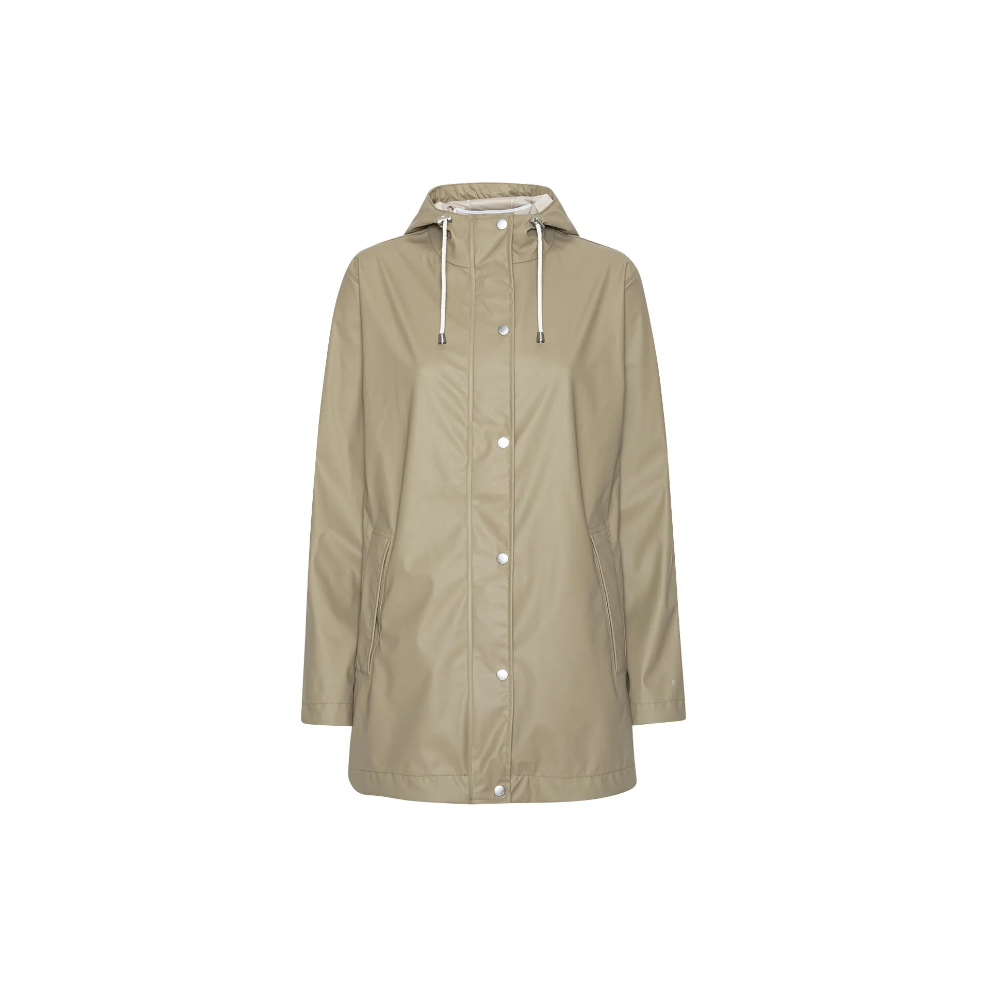 Short Rain Jacket, coriander