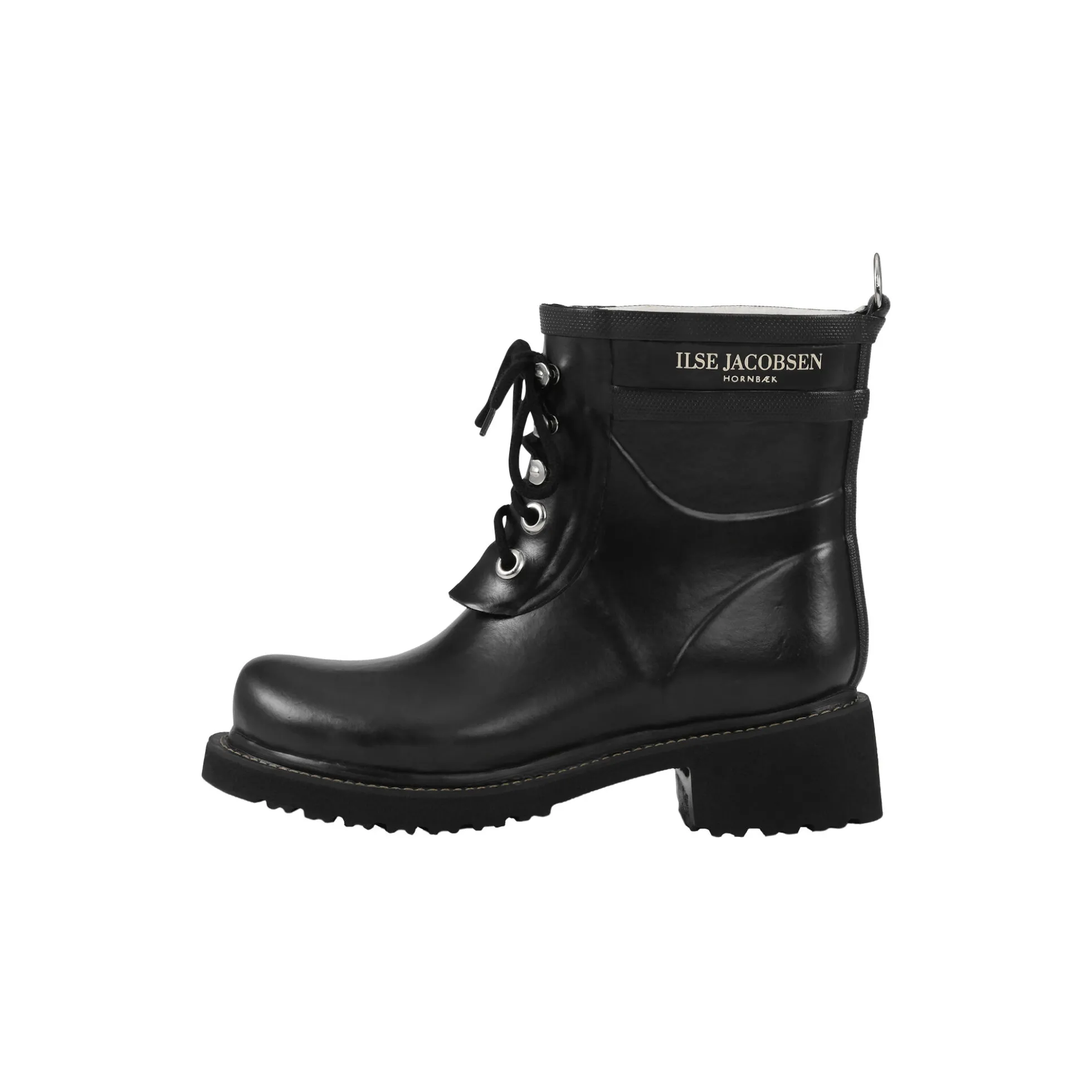 Short Rubber Boots, black black