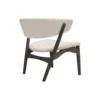 Sibast No 7 loungestol, dark oiled oak/ivory
