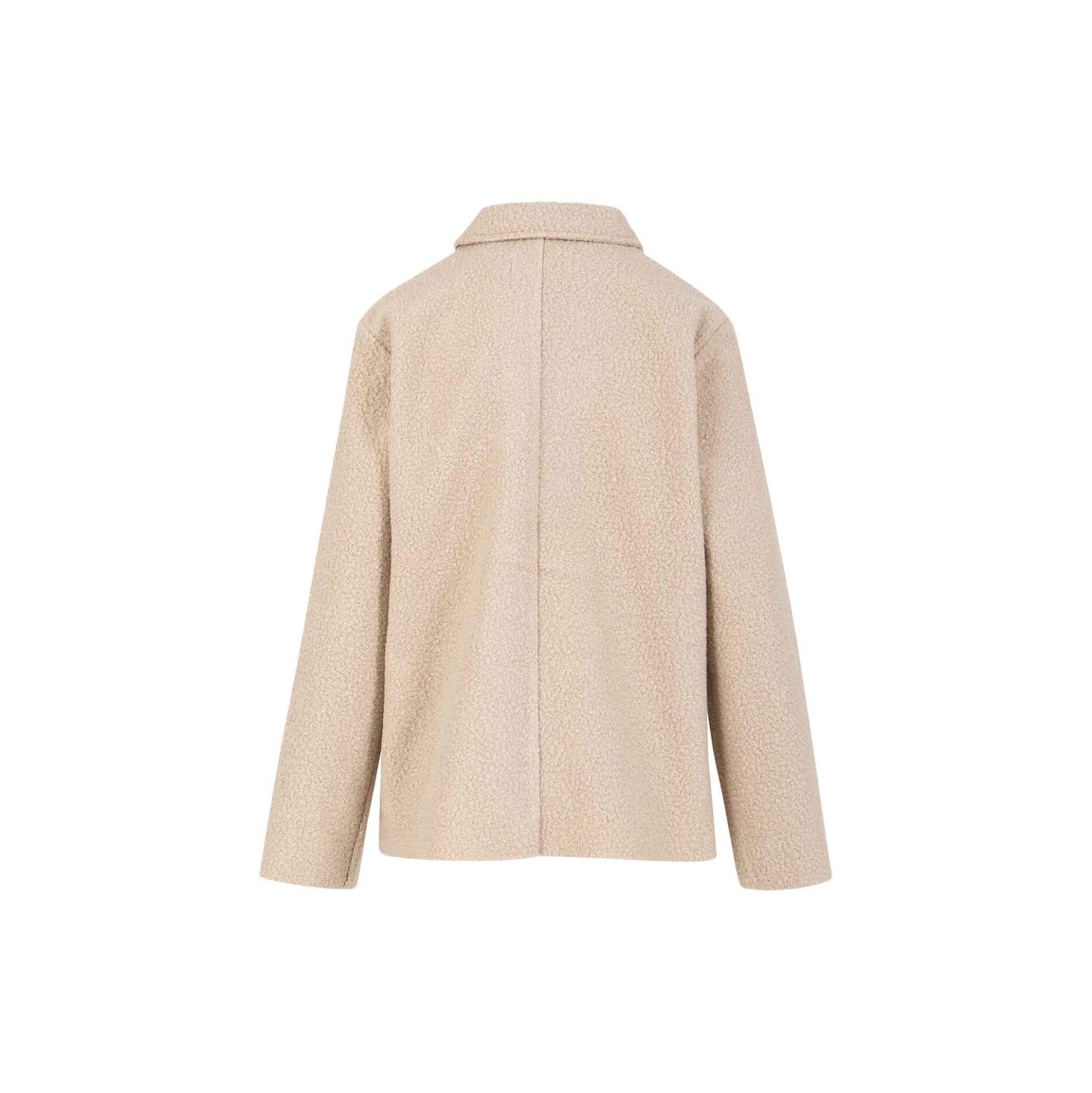 Sienna boucle jacket, creme