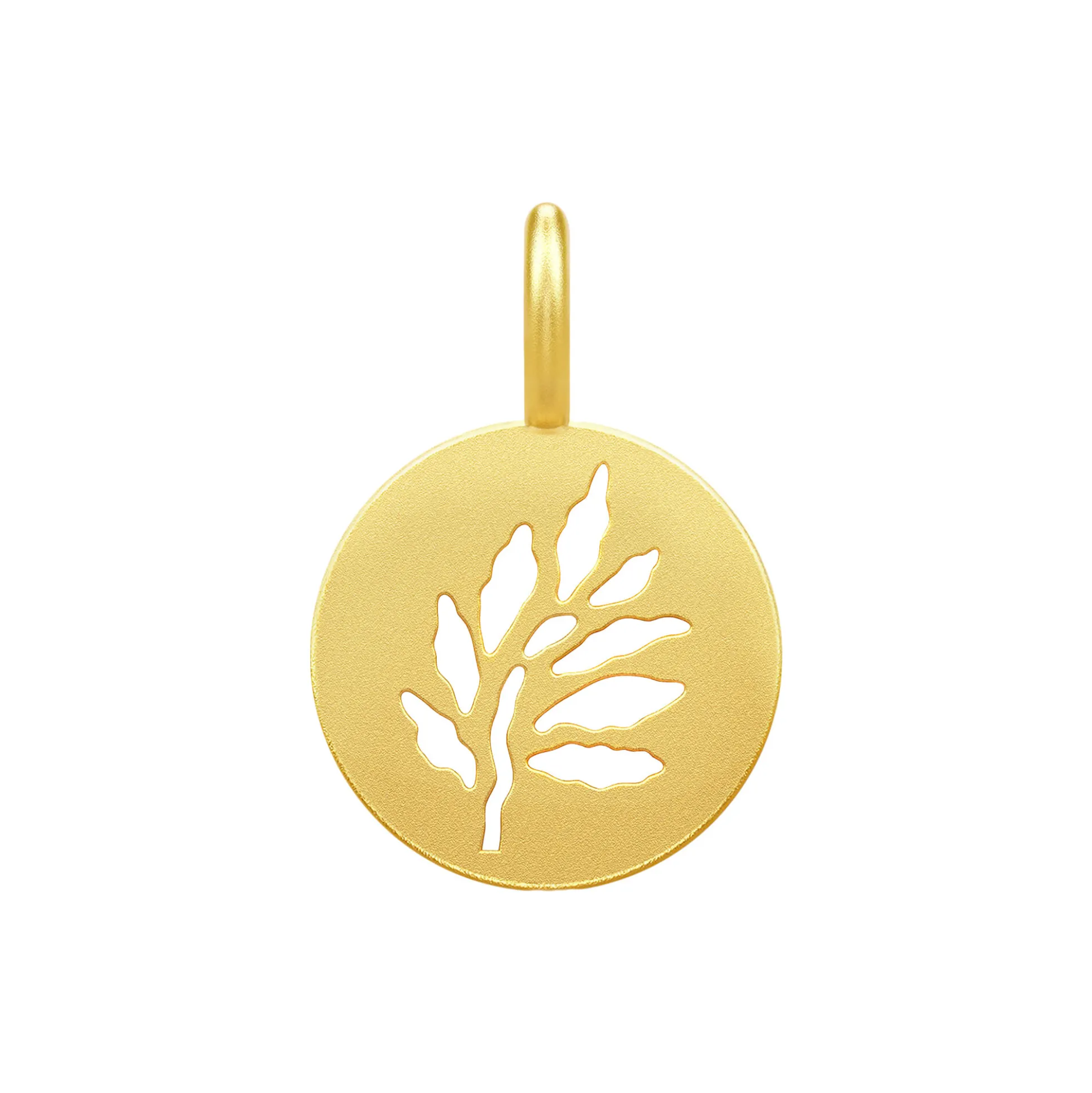 Signature Pendant, gold