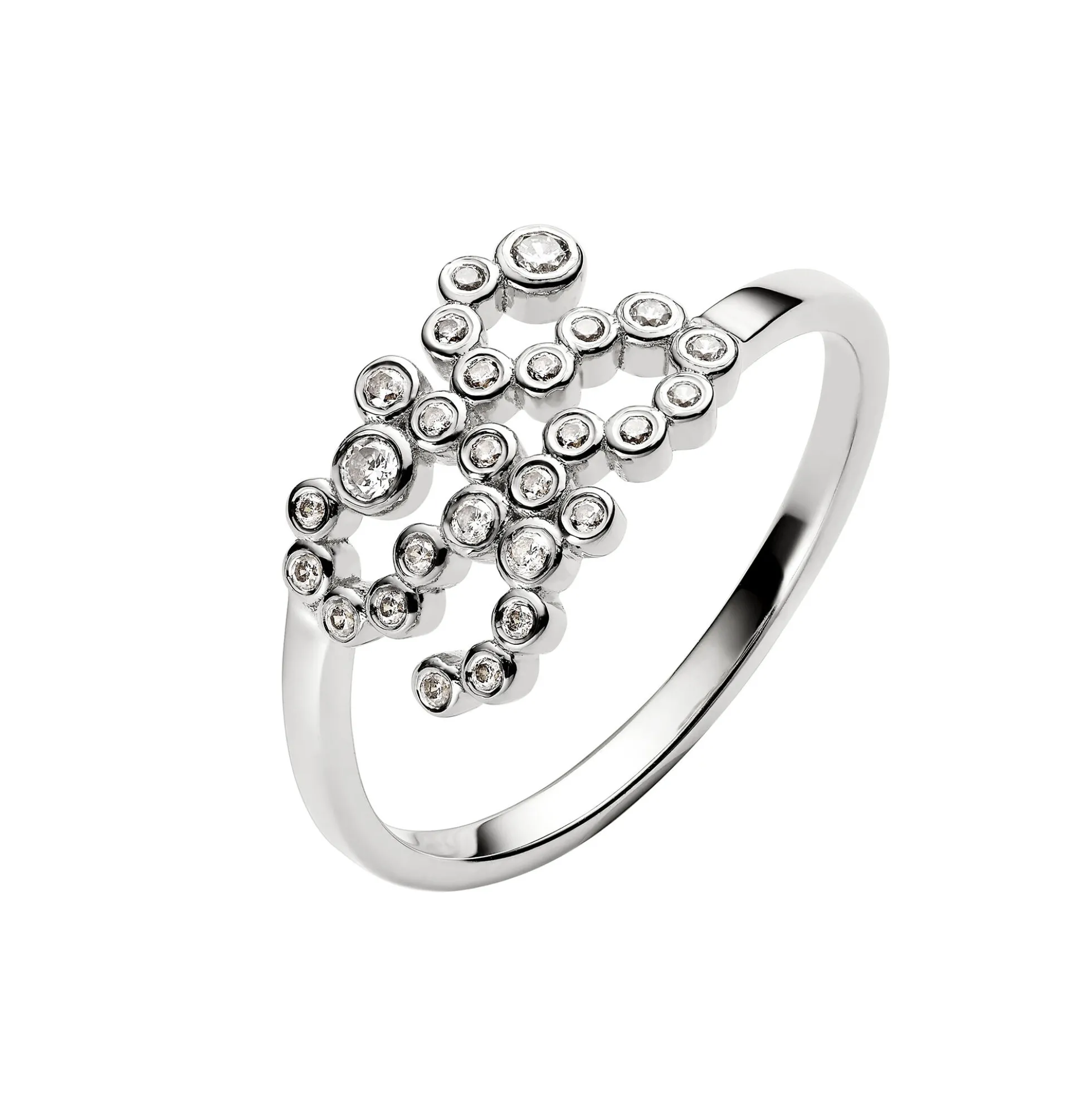 SIS Collet ring, sølv
