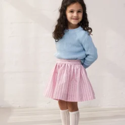 Siva Skirt, bonbon pink stripes