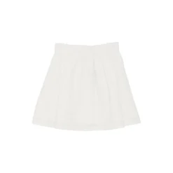 Skirt Embroidery, antique white
