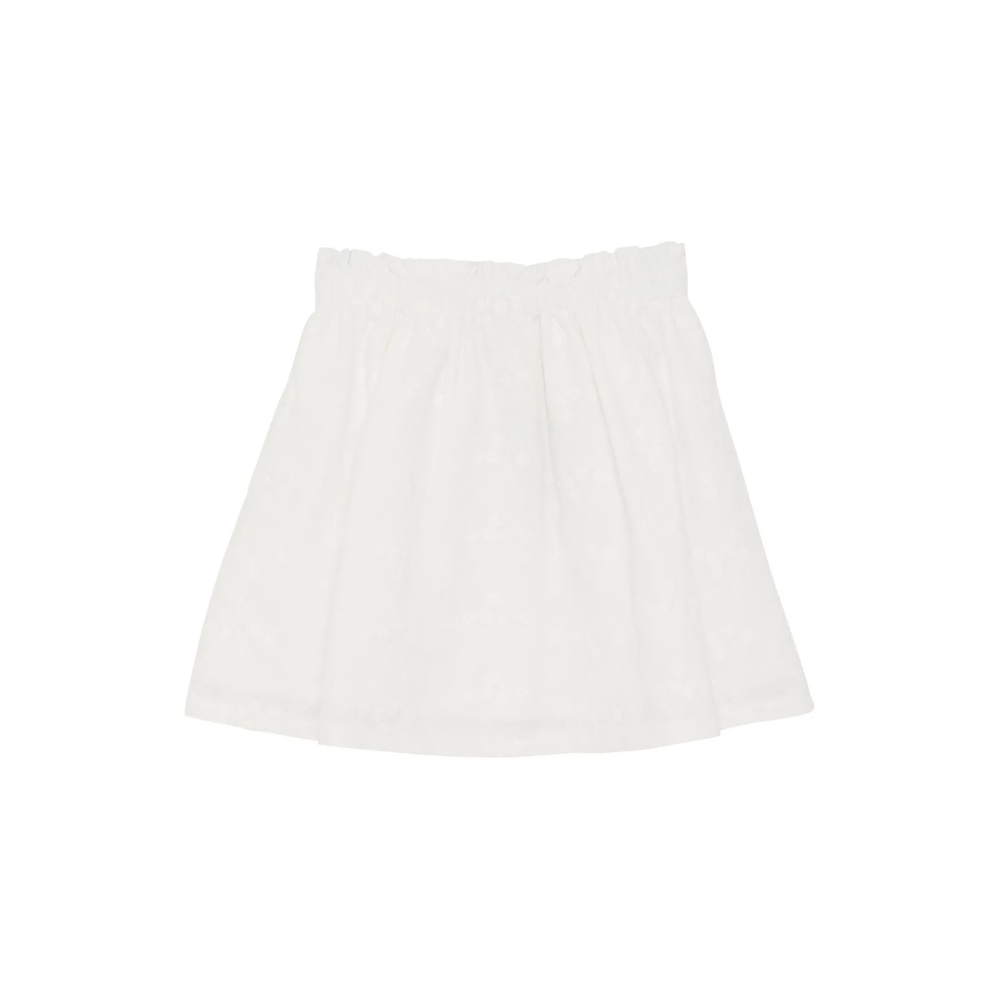 Skirt Embroidery, antique white