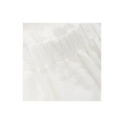 Skirt Embroidery, antique white