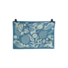 SKOGBUNN Baby Size Throw, blue/natural
