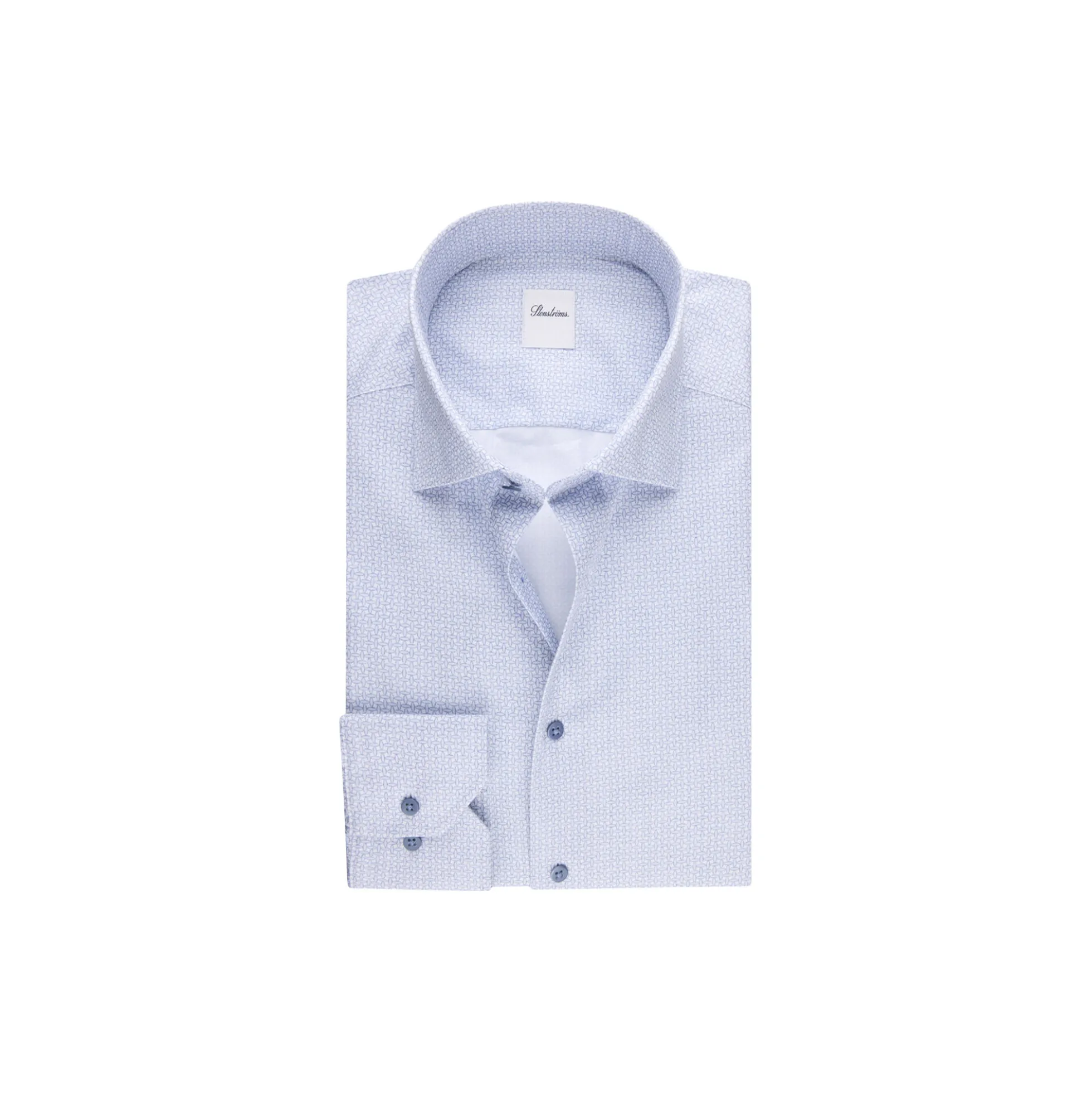 Slimline C75 RM cuff, light blue pattern