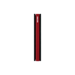 Slimwallet, matte black/red