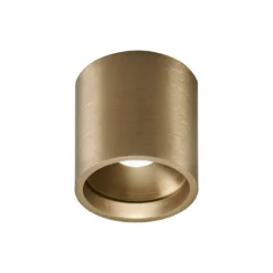 SOLO 2 ROUND loftlampe, brass