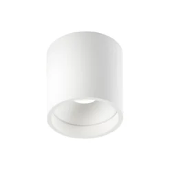 SOLO 1 ROUND loftlampe, hvid