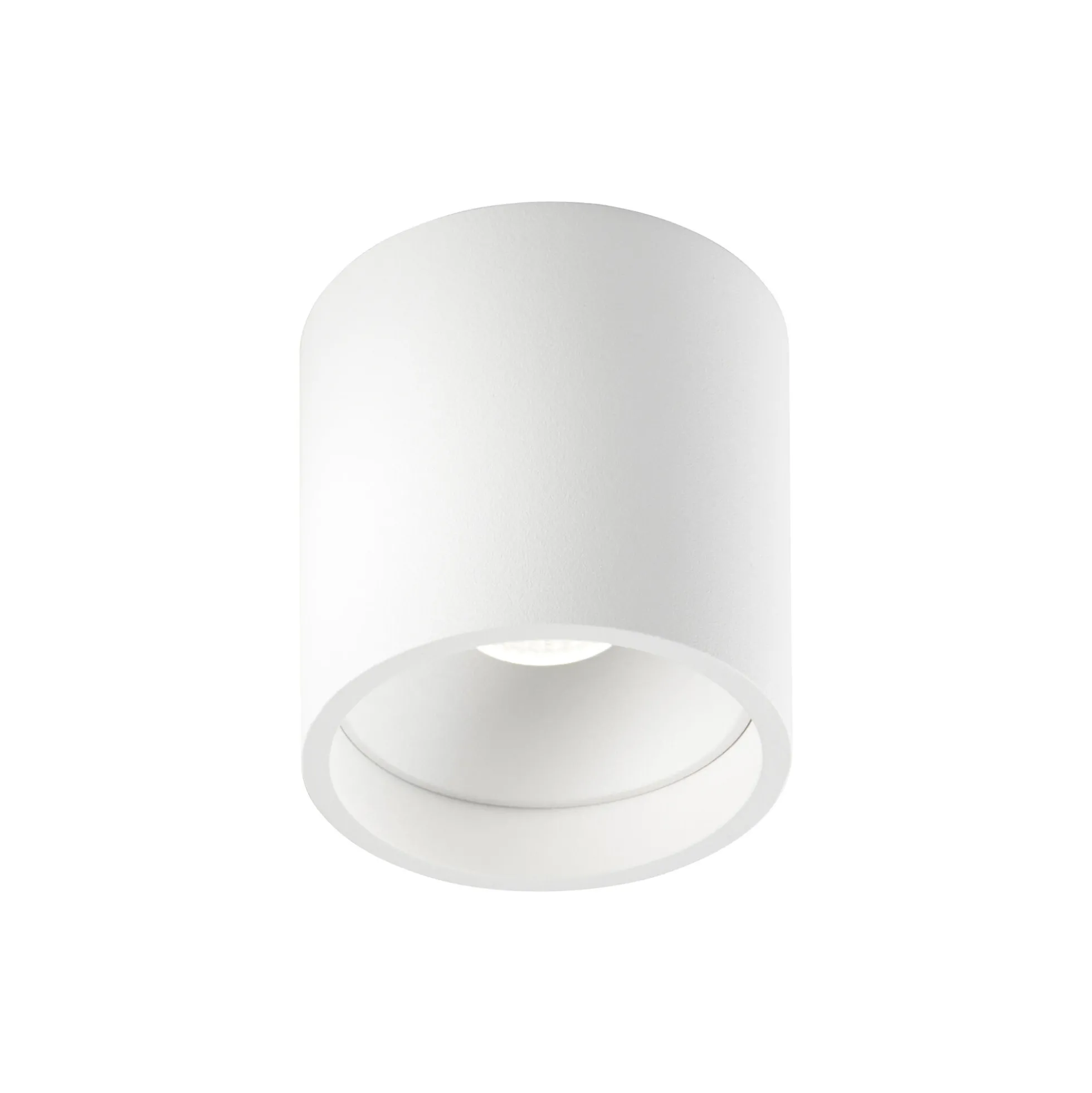 SOLO 1 ROUND loftlampe, hvid