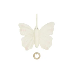 Sommerfugl musikuro, antique white