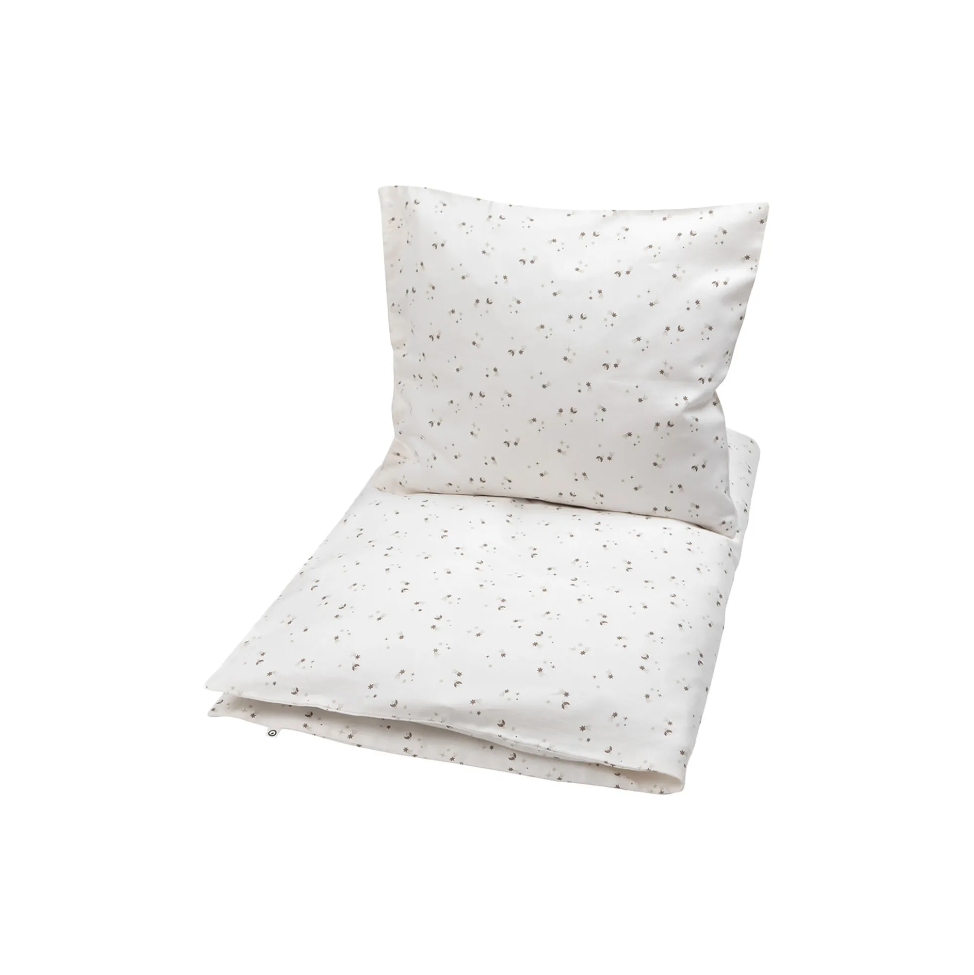 SPARKLE baby sengetøj, balsam cream/walnut