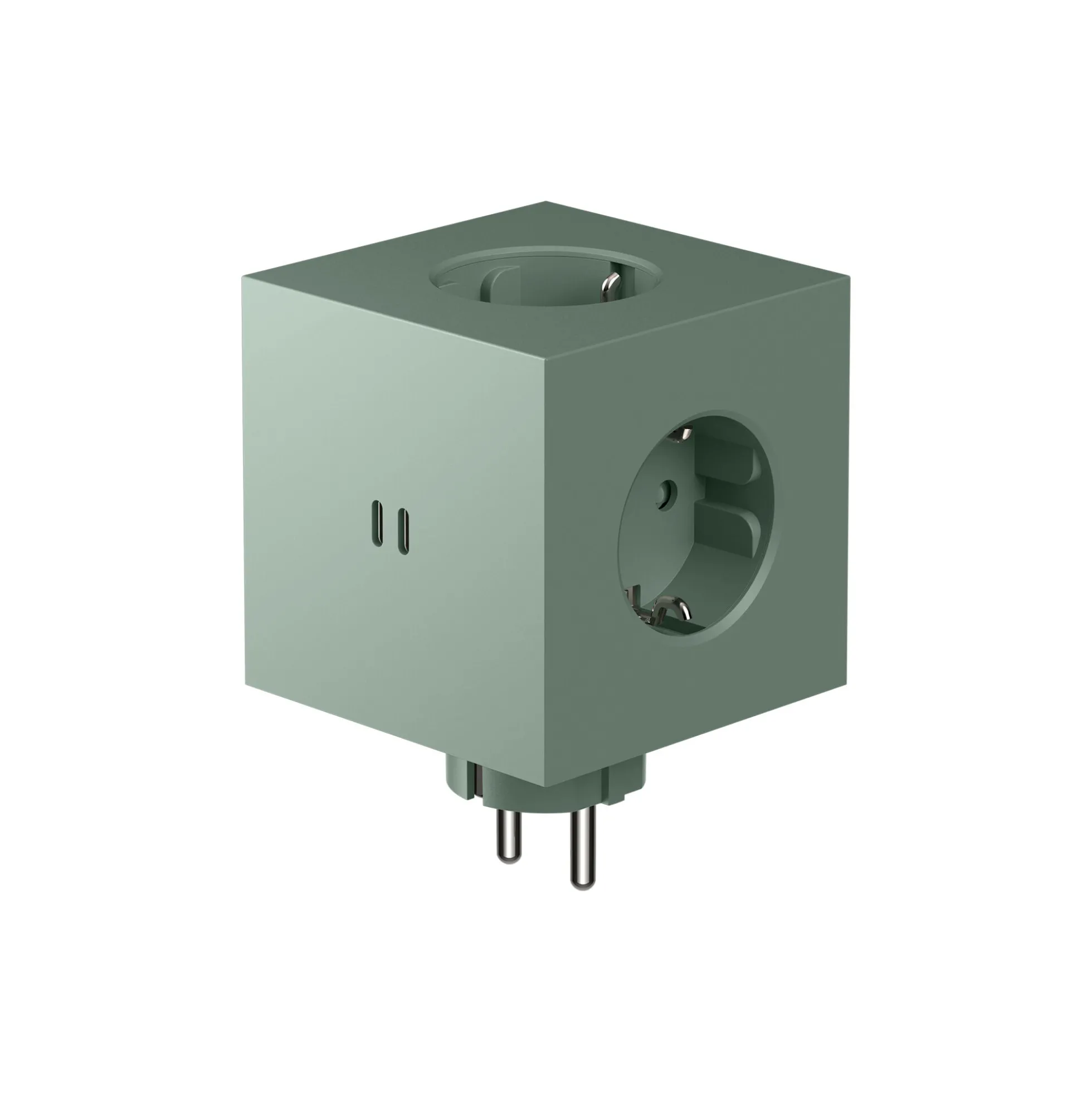 Square 2 USB-C (30W), oak green