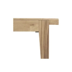 S-Table Dining Table Rectangular Extendable, matt lacquered oak