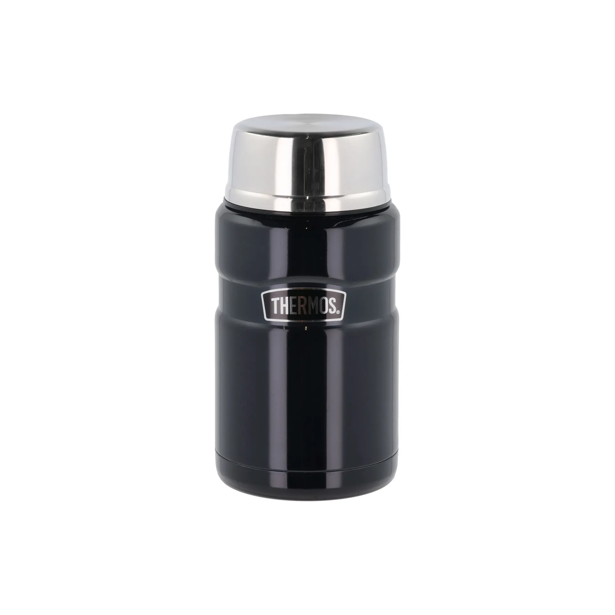 Stainless King madtermoflaske, midnight blue