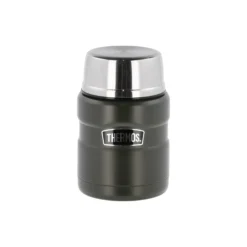 Stainless King madtermoflaske, army