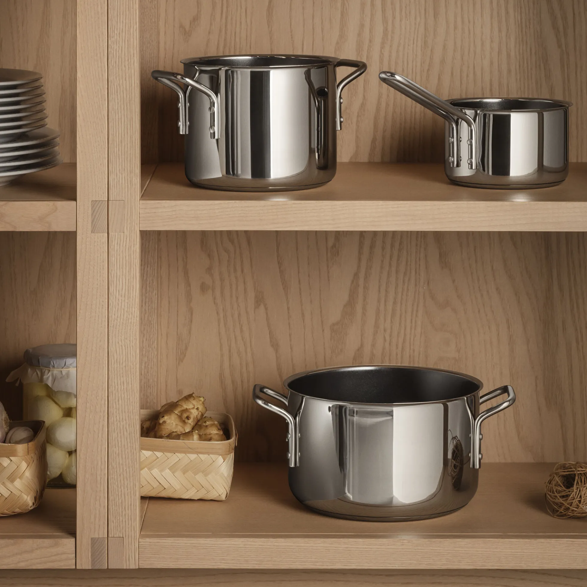Stainless Steel Gryde keramisk belægning 3,6 L
