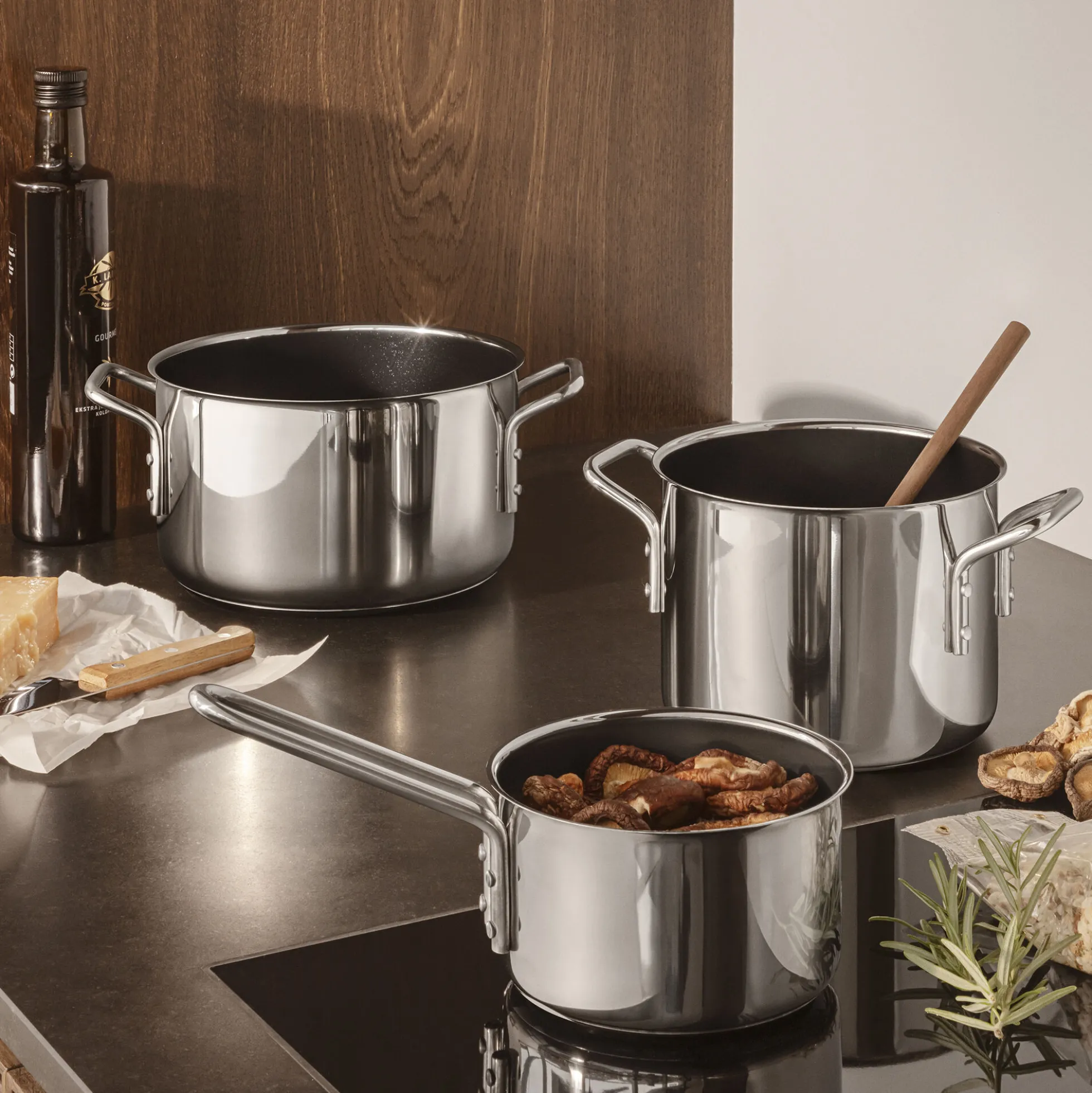 Stainless Steel Gryde keramisk belægning 3,6 L