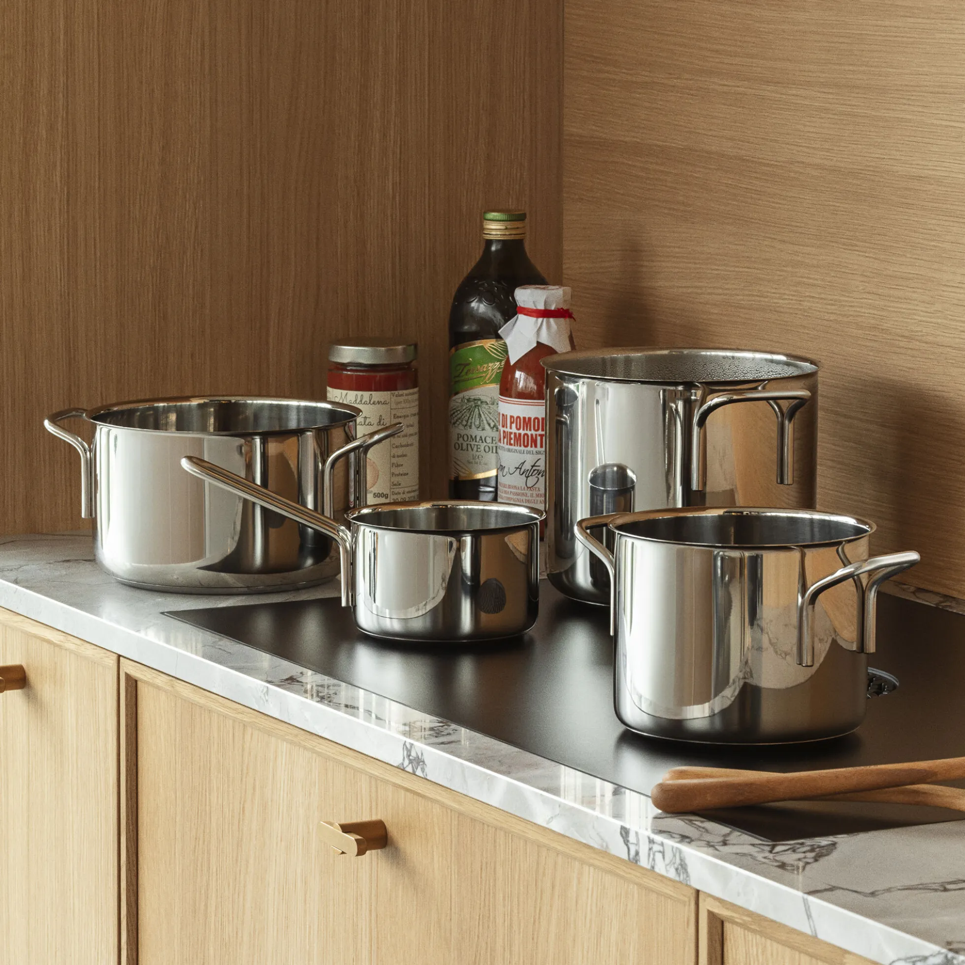 Stainless Steel Gryde 4,8 L