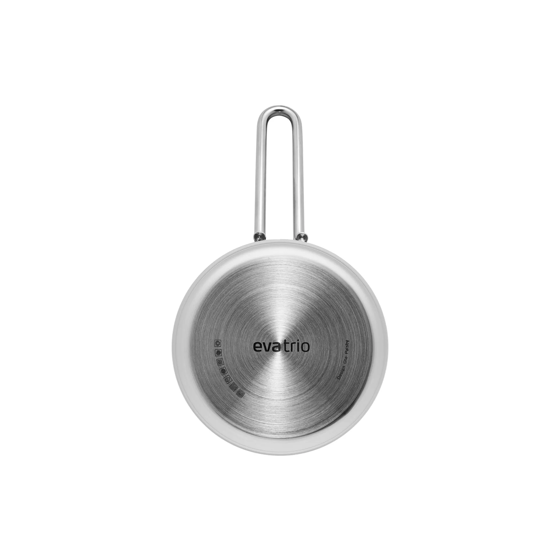 Stainless Steel Kasserolle keramisk belægning 1,8 L