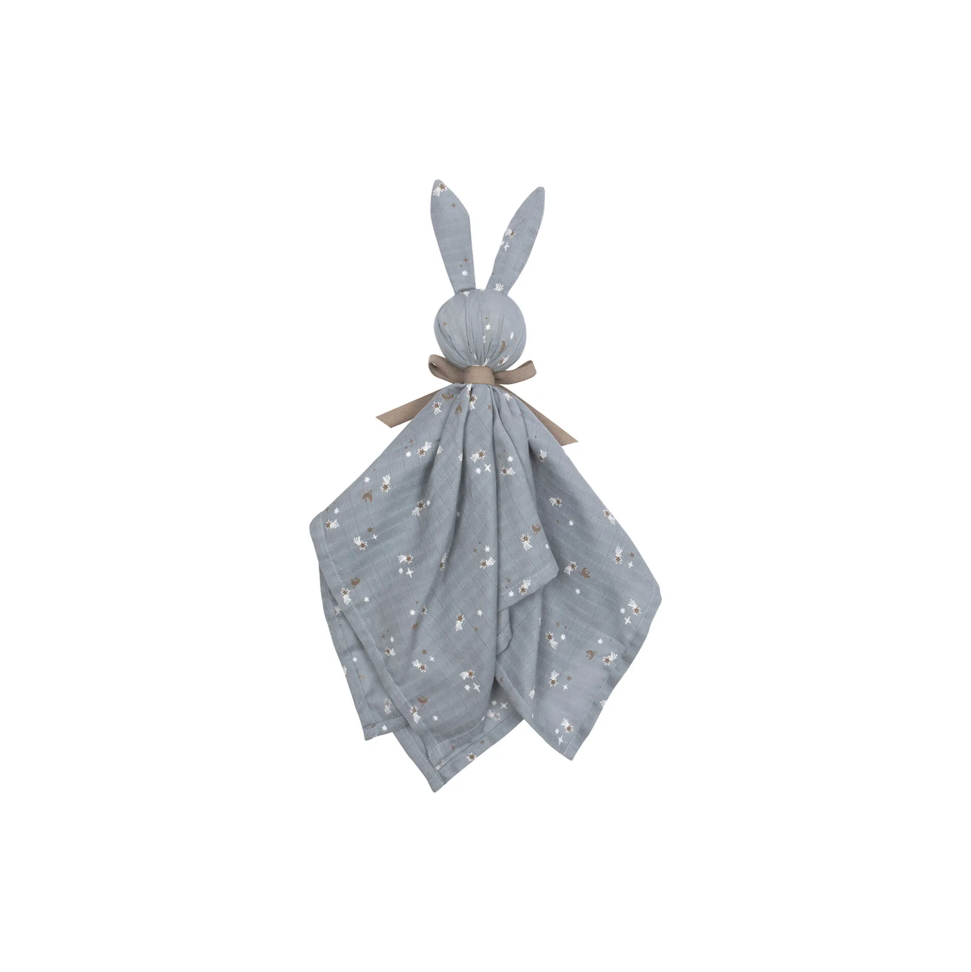 STARS nusseklud, jasmin blue/balsam cream/walnut